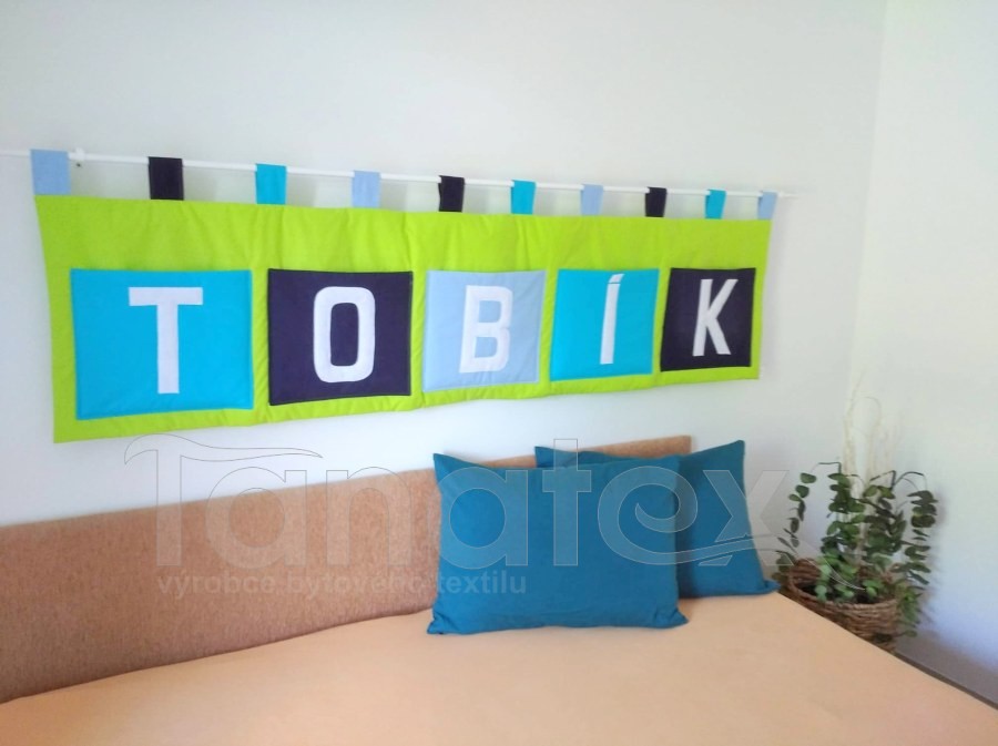 Kapsář se jménem - na zakázku TOBÍK