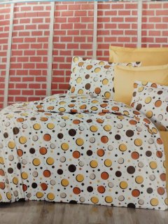 Povlečení Barevné puntíky Ložní povlečení - bavlna