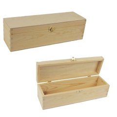 Dárková dřevěná krabička na víno 097090 Vanocni_dekorace - Kuchyňka a gastro vybavení