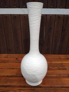 Váza bílá 57cm Dekorační vázy