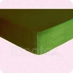 Prostěradlo jersey č.39 khaki Prostěradla - Prostěradlo jersey