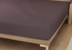 Prostěradlo froté č.65 fialkovohnědé Prostěradla - Prostěradlo froté